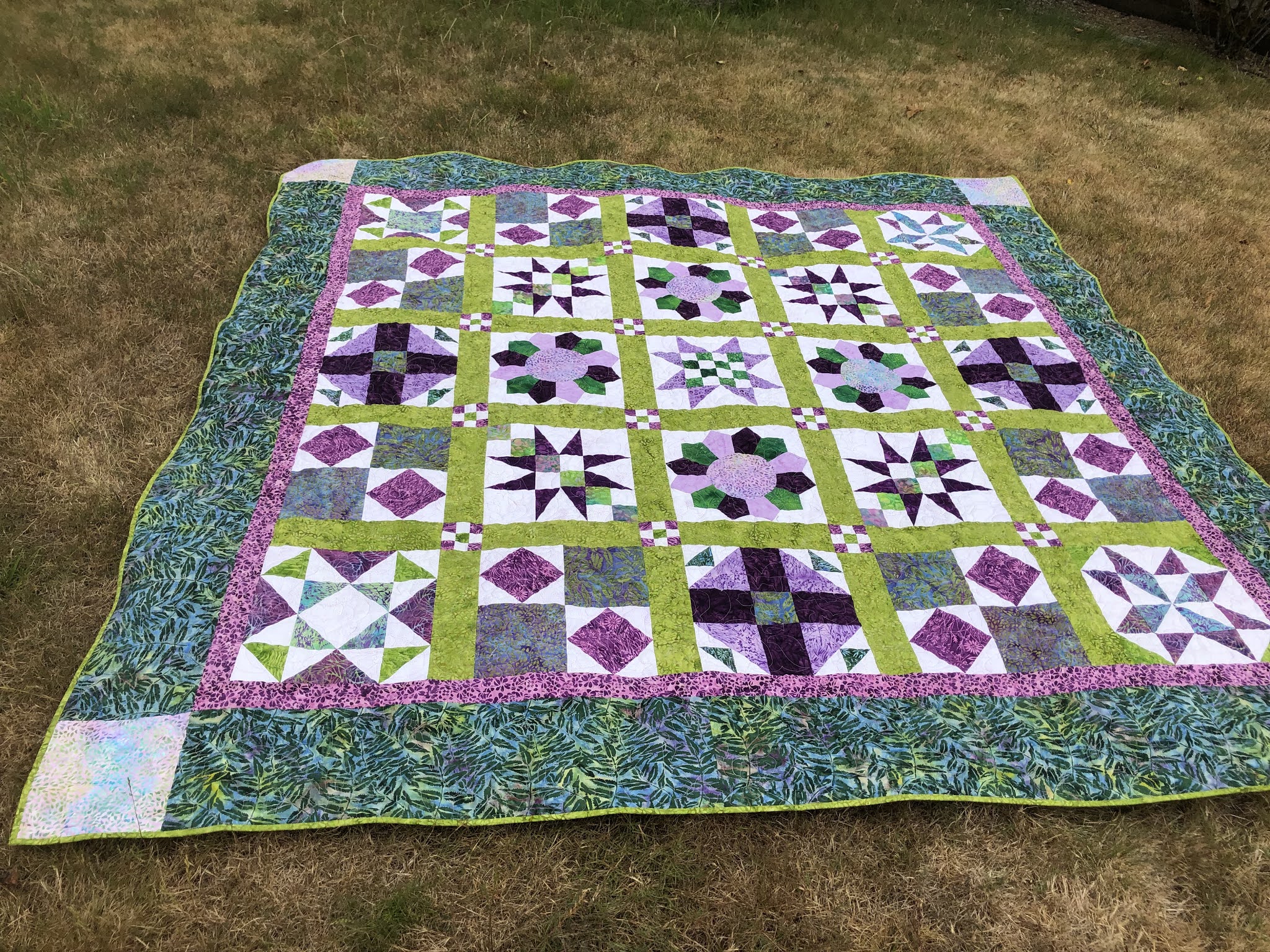 Adding Borders And Finishing The Quilt Top