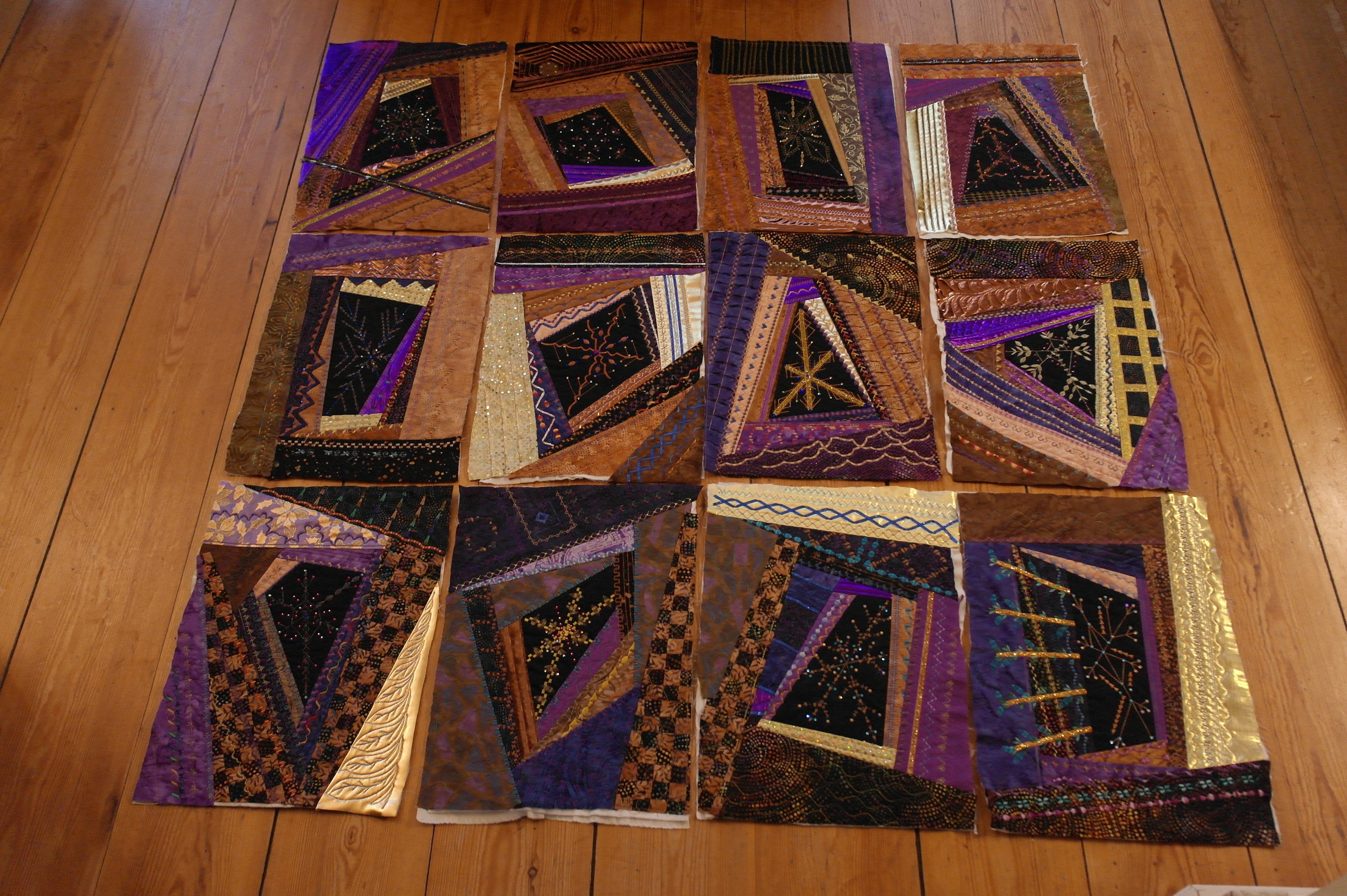 Assembling The Quilt Squares