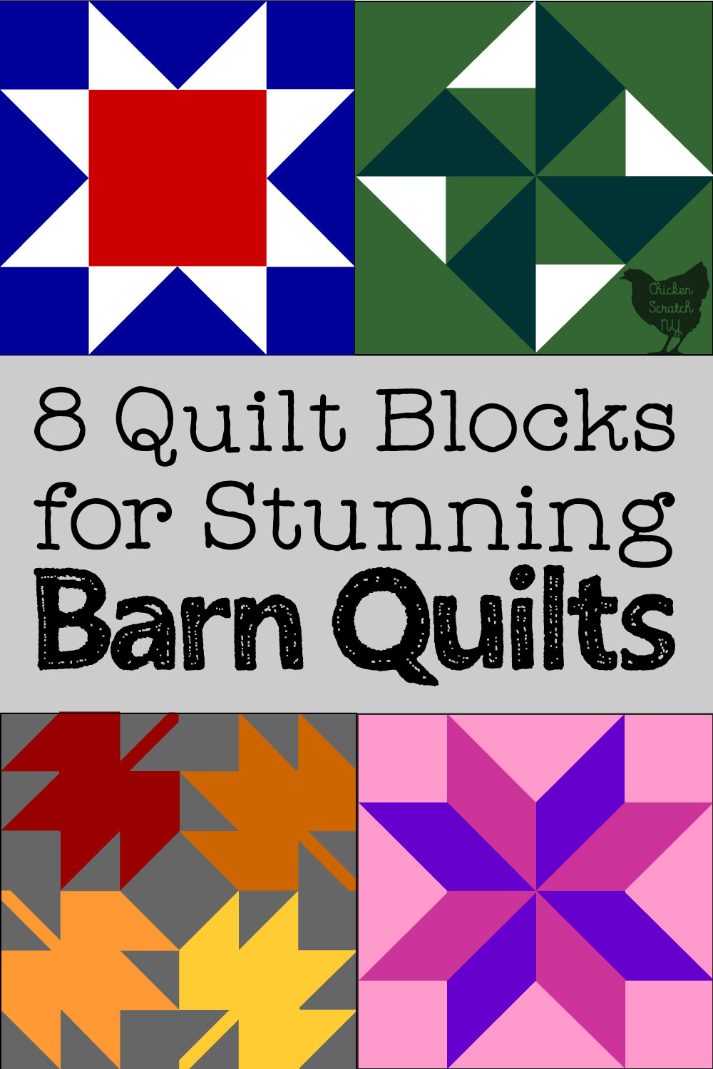 Barn Quilt Blocks Design And Patterns