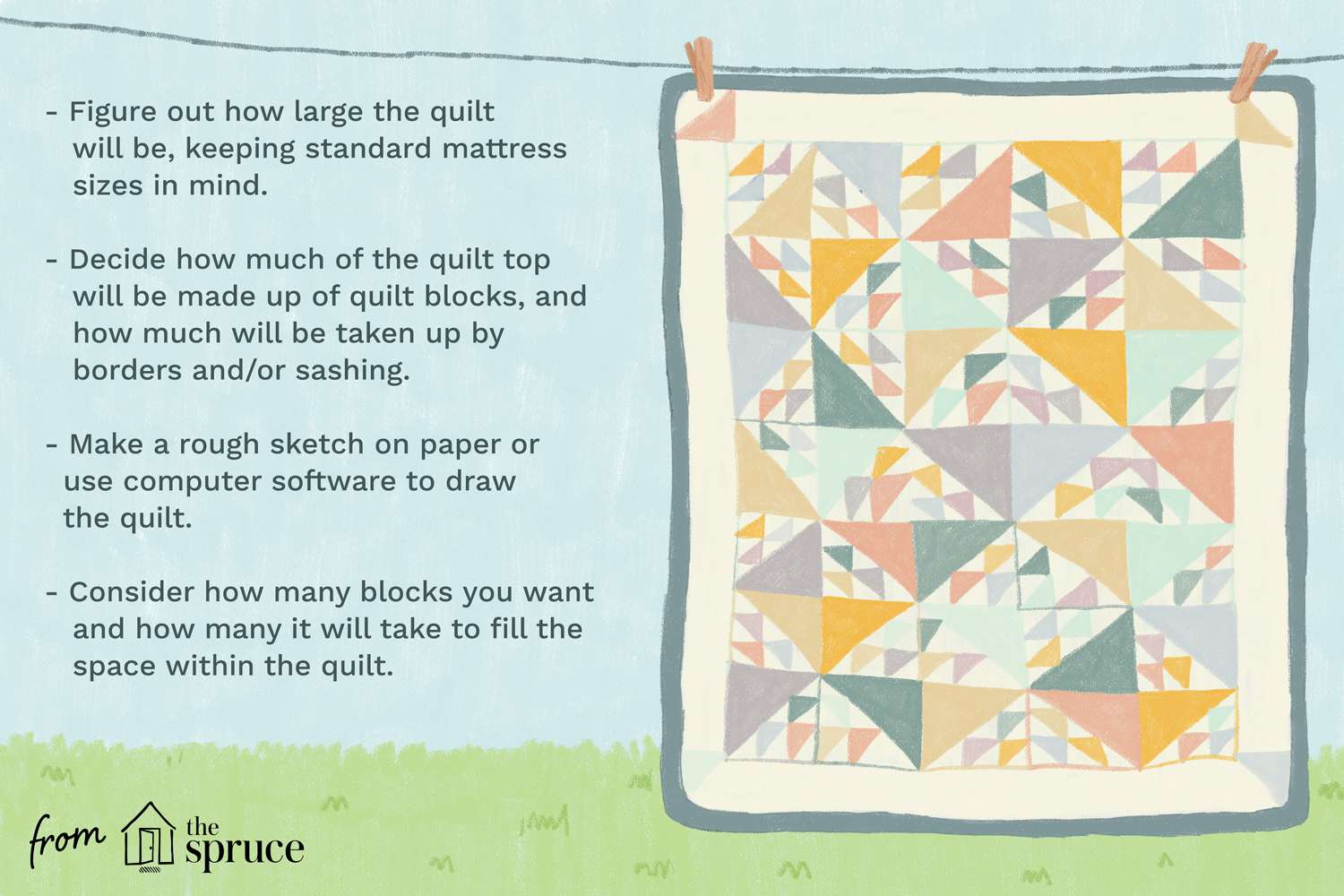 Calculating The Amount Of Fabric Needed For A Baby Quilt