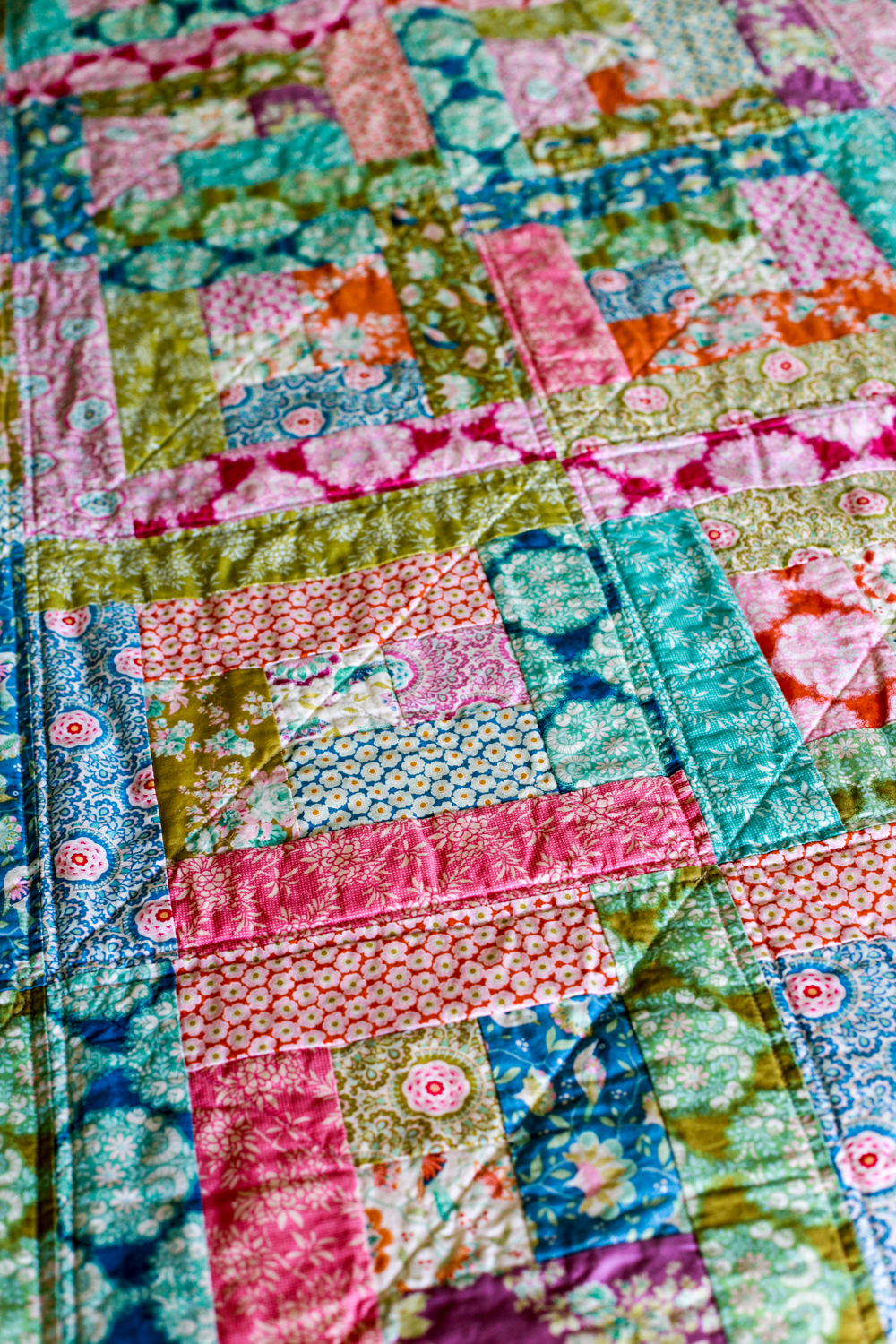 Color And Fabric Suggestions For Log Cabin Quilts