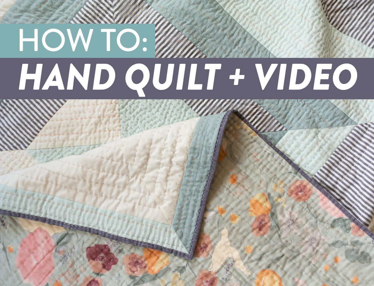 Hand Quilting The Quilt