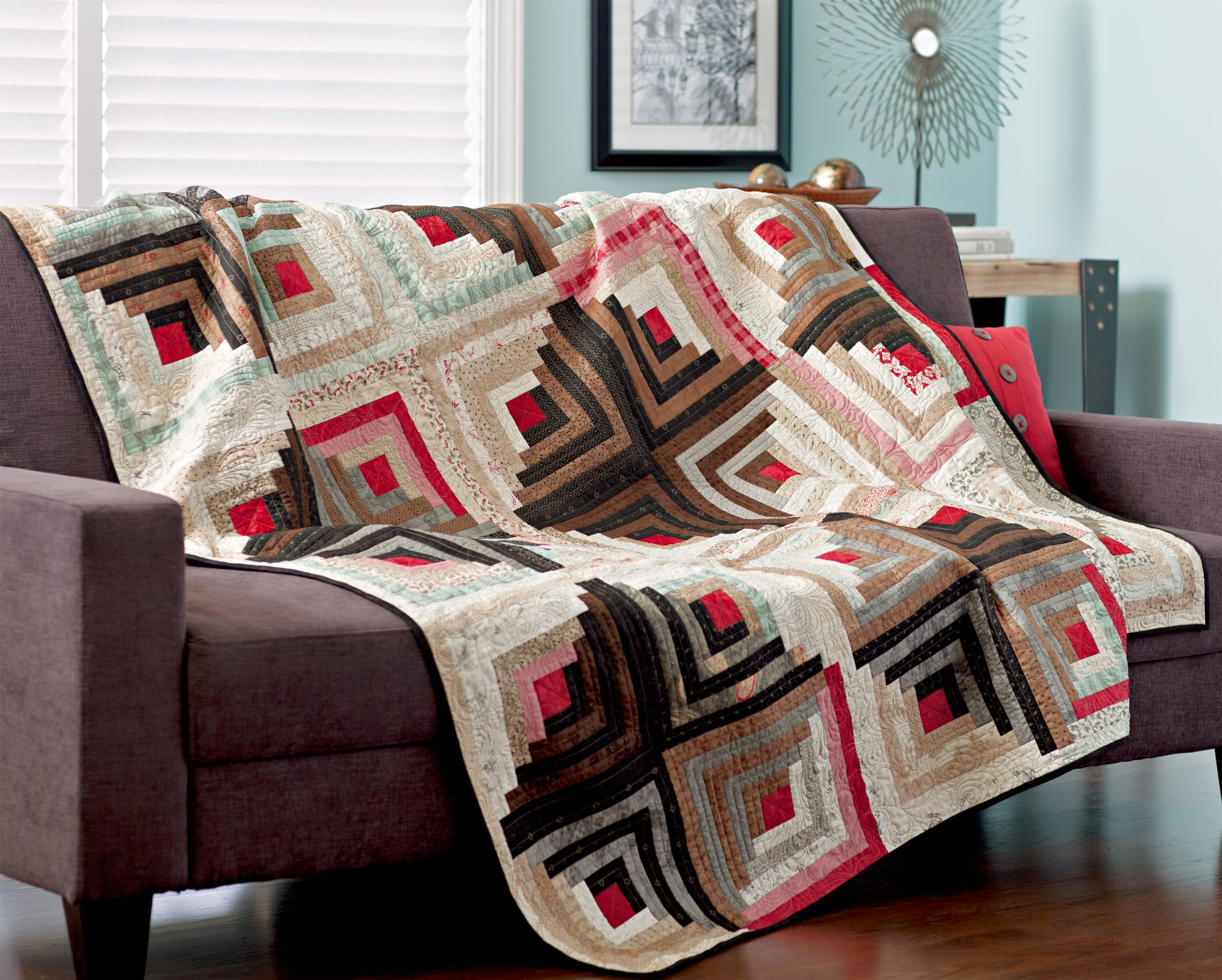 History Of Log Cabin Quilting