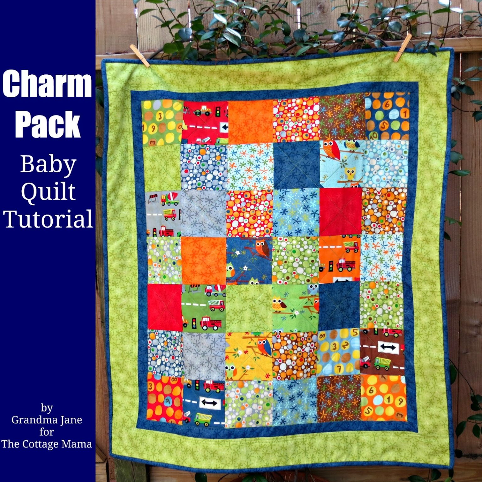 How Many Charm Packs Do I Need For A Baby Quilt