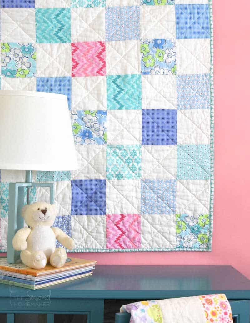 How Many Charms In A Crib Quilt?