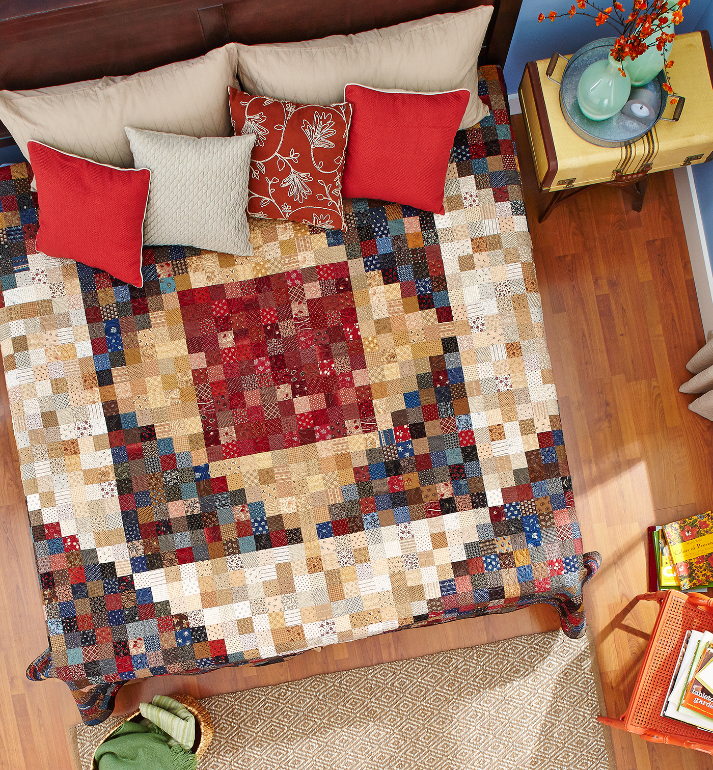 How Many Squares Is A Throw Blanket Quilt?