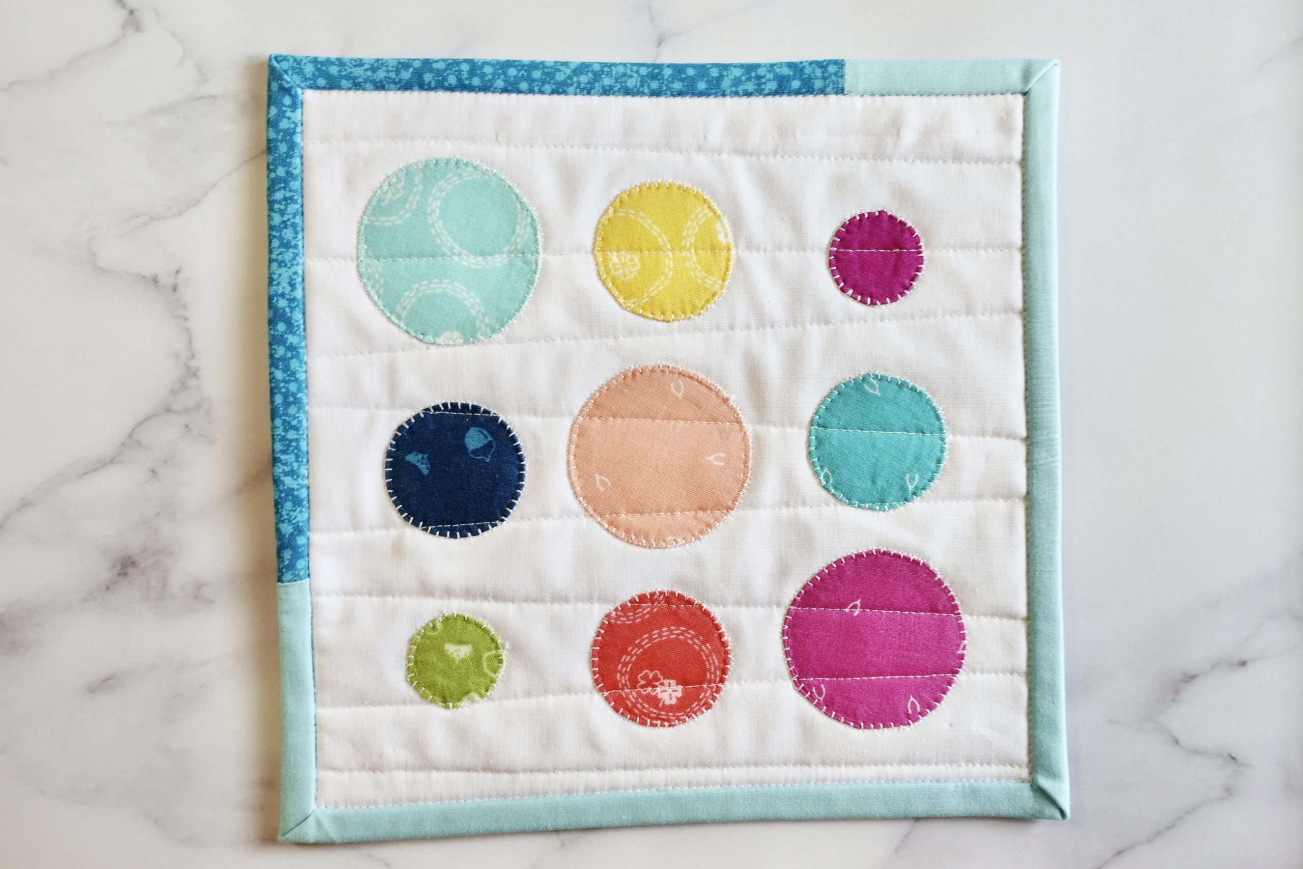 How To Back A Circle Quilt By Machine