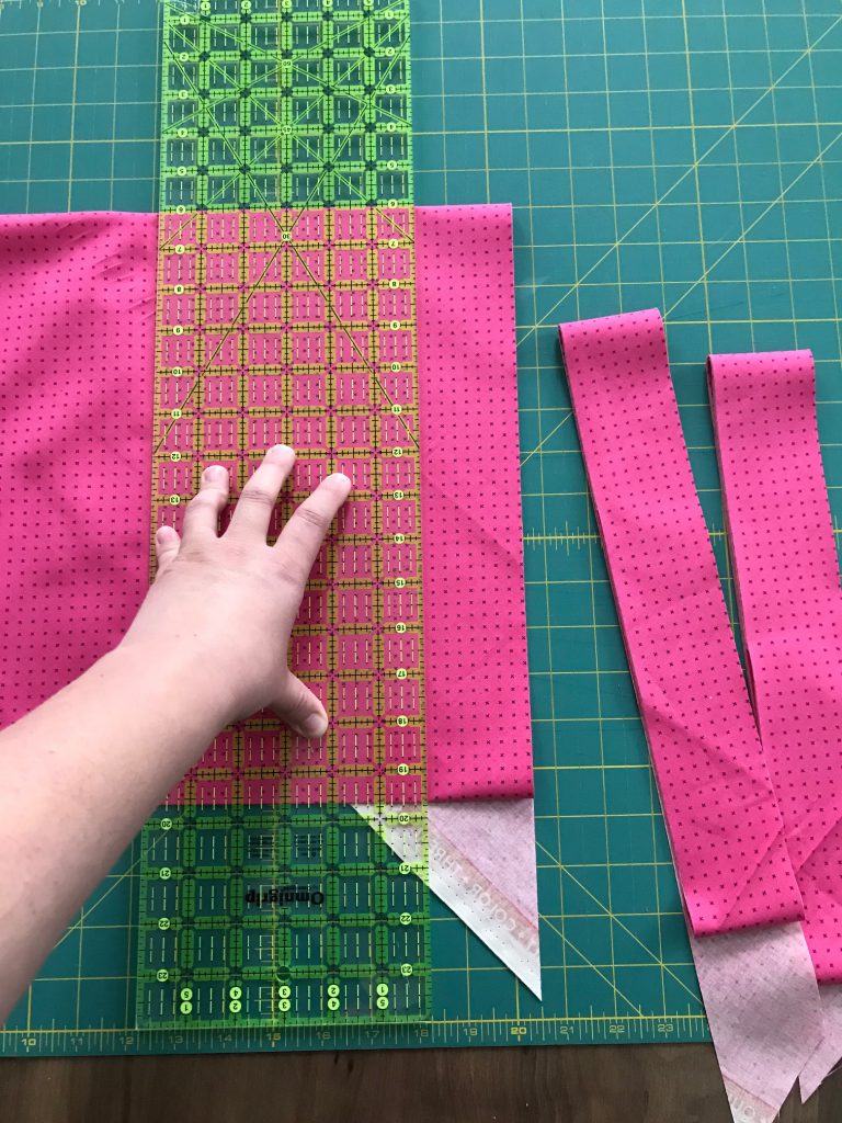 How To Cut Bias Quilt Binding