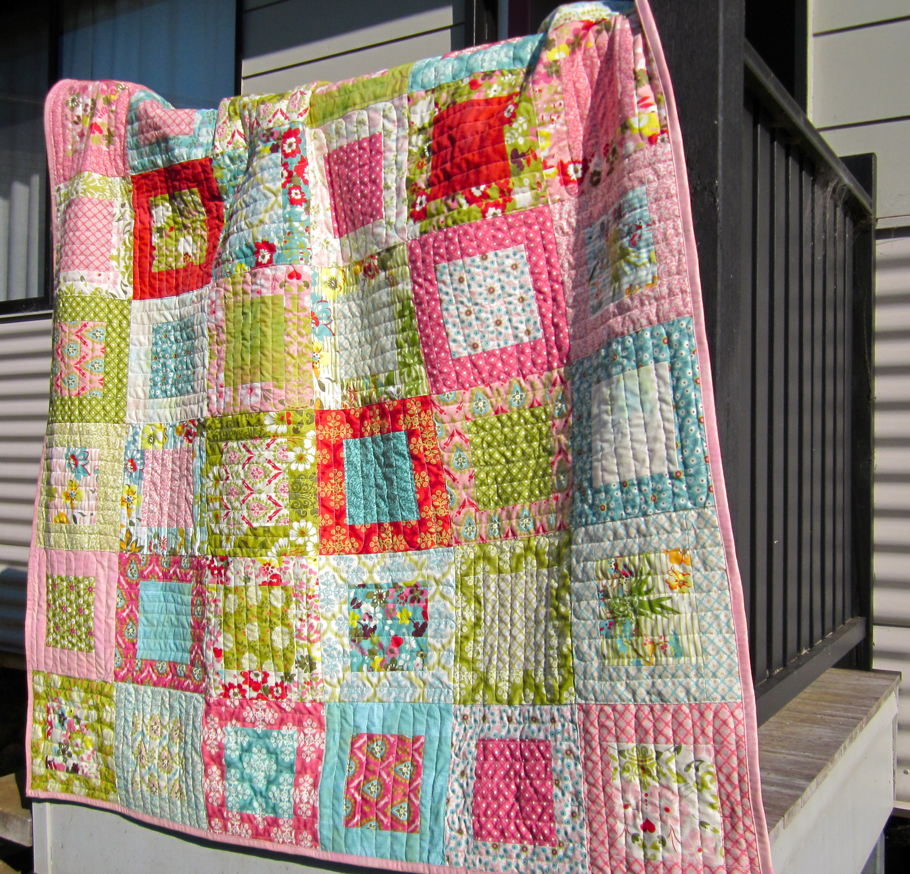 How To Frame A Quilt Square