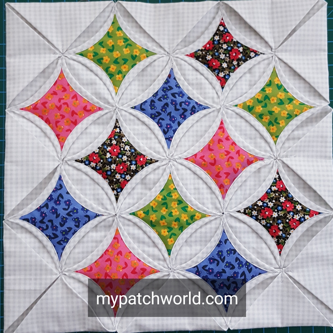 How To Make A Cathedral Window Quilt Block 3