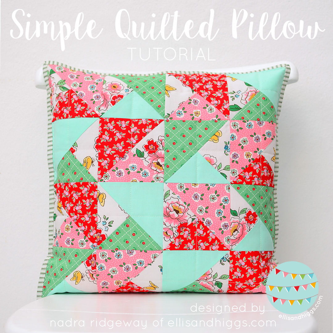 How To Make A Quilt Pillow For Beginners
