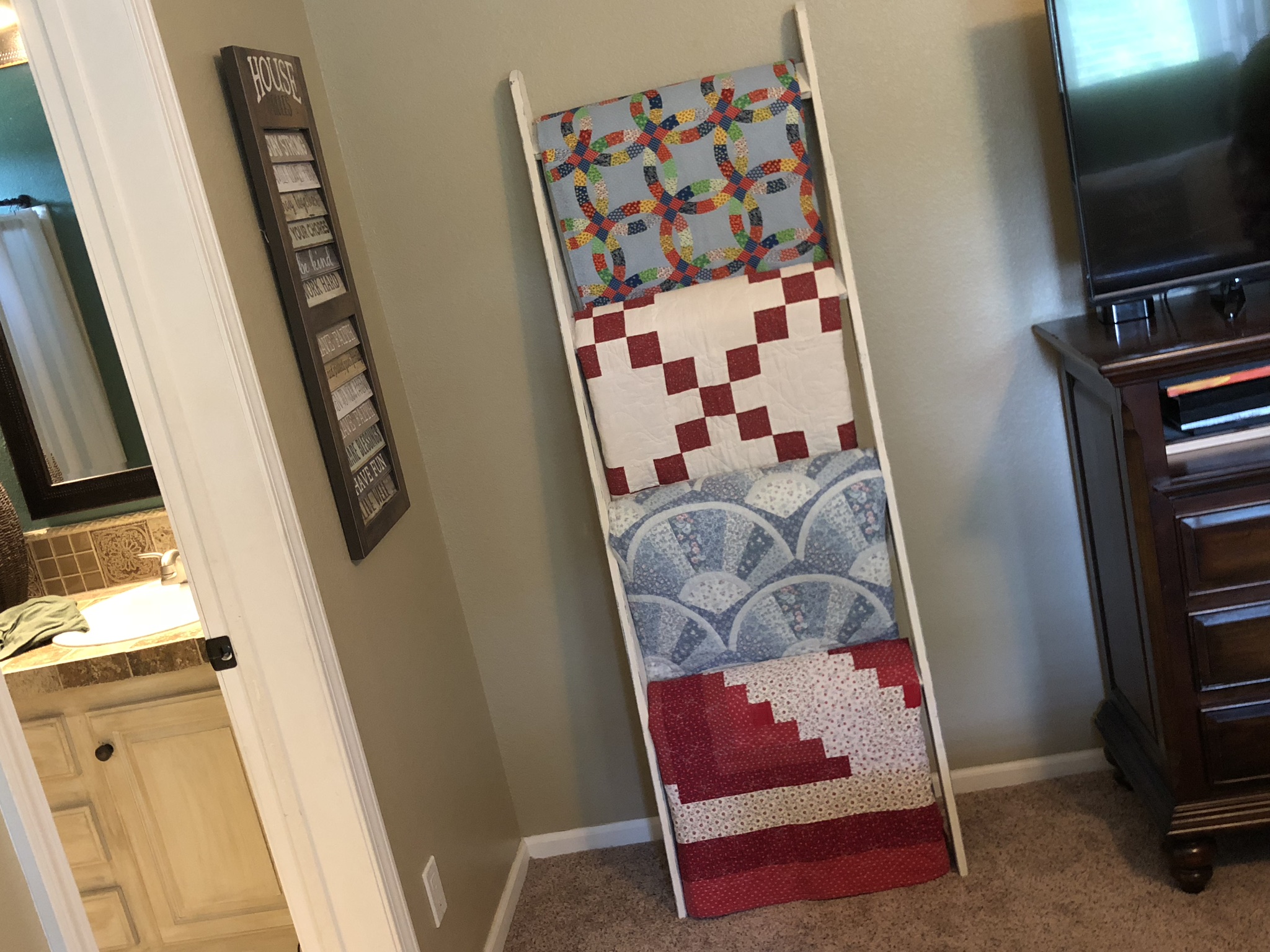 How To Make A Rack To Quilt To