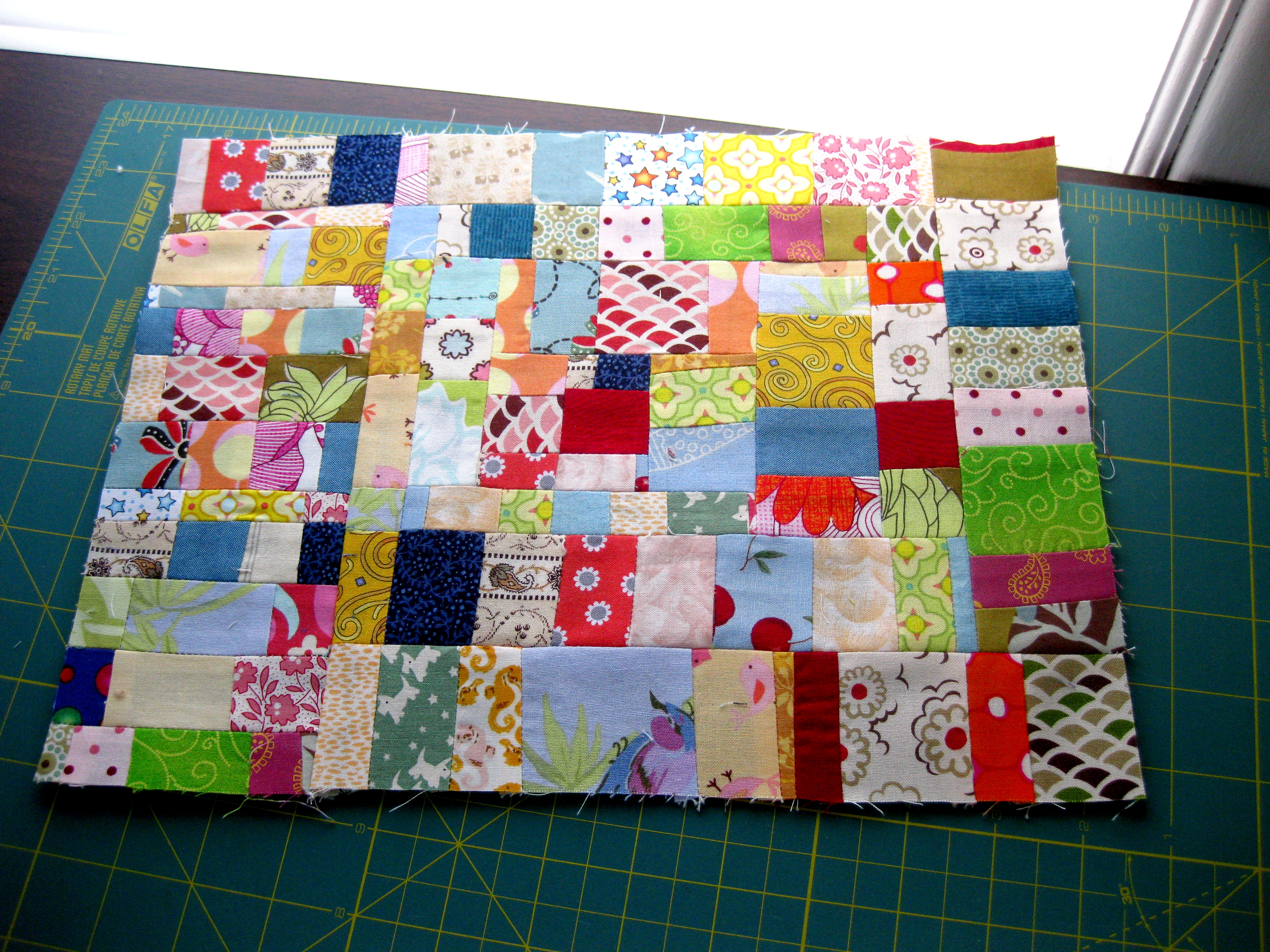 How To Mix Up Scraps For A Scrap Quilt