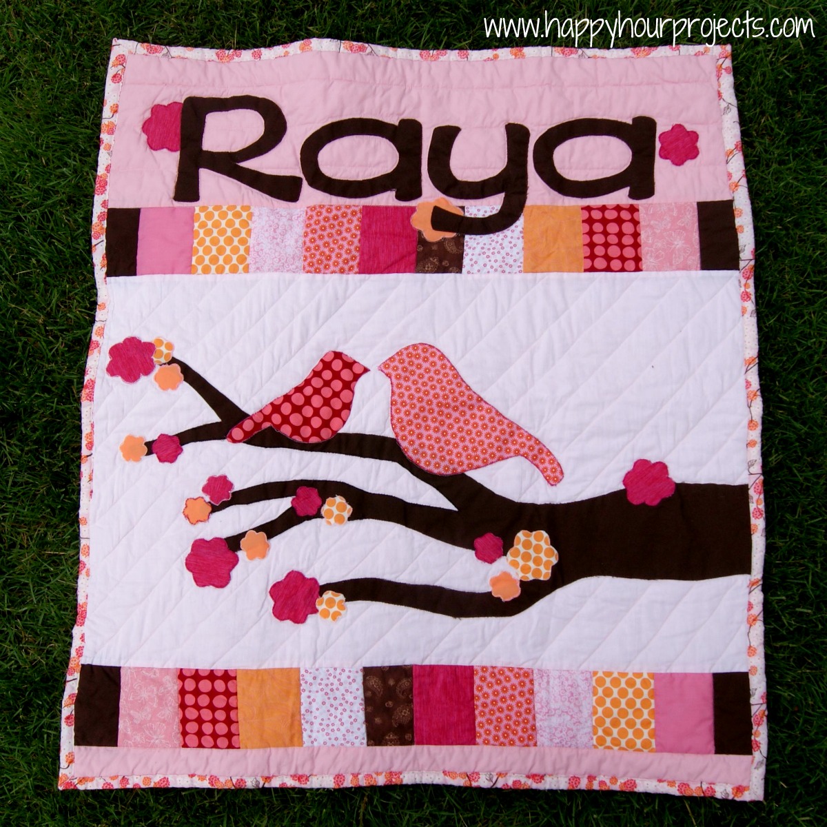 How To Put Name On Quilt