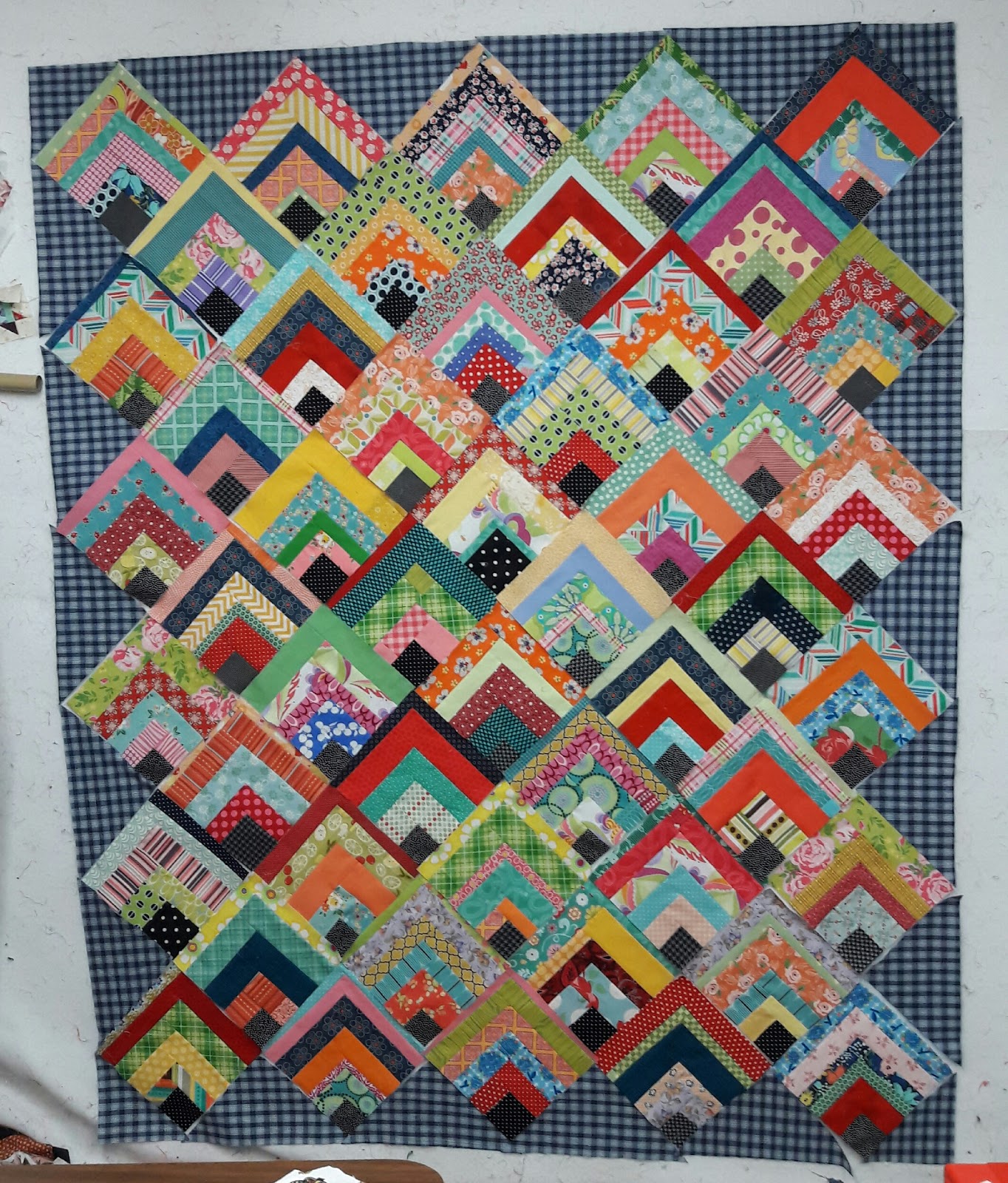 How To Quilt A Log Cabin Quilt Block