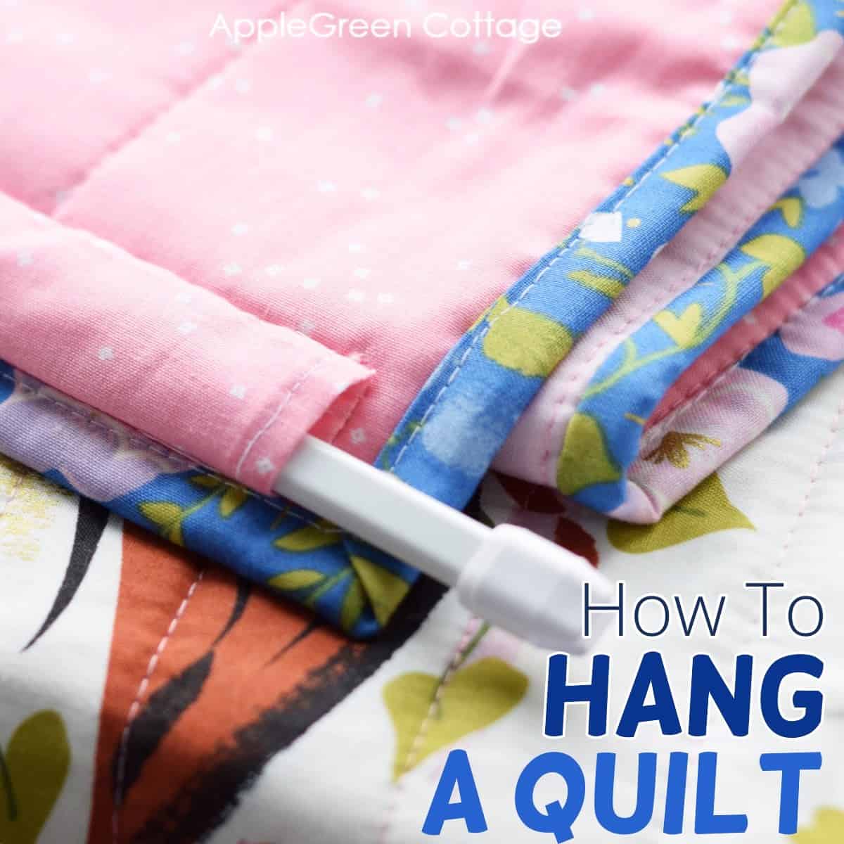 Making A Pocket To Hang A Quilt