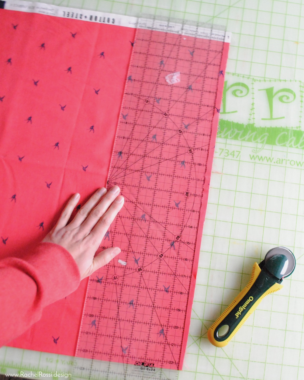 Measure And Cut The Fabric