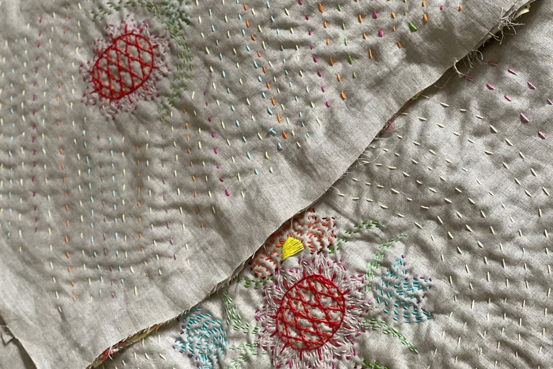 Patterns Used In Kantha Quilts
