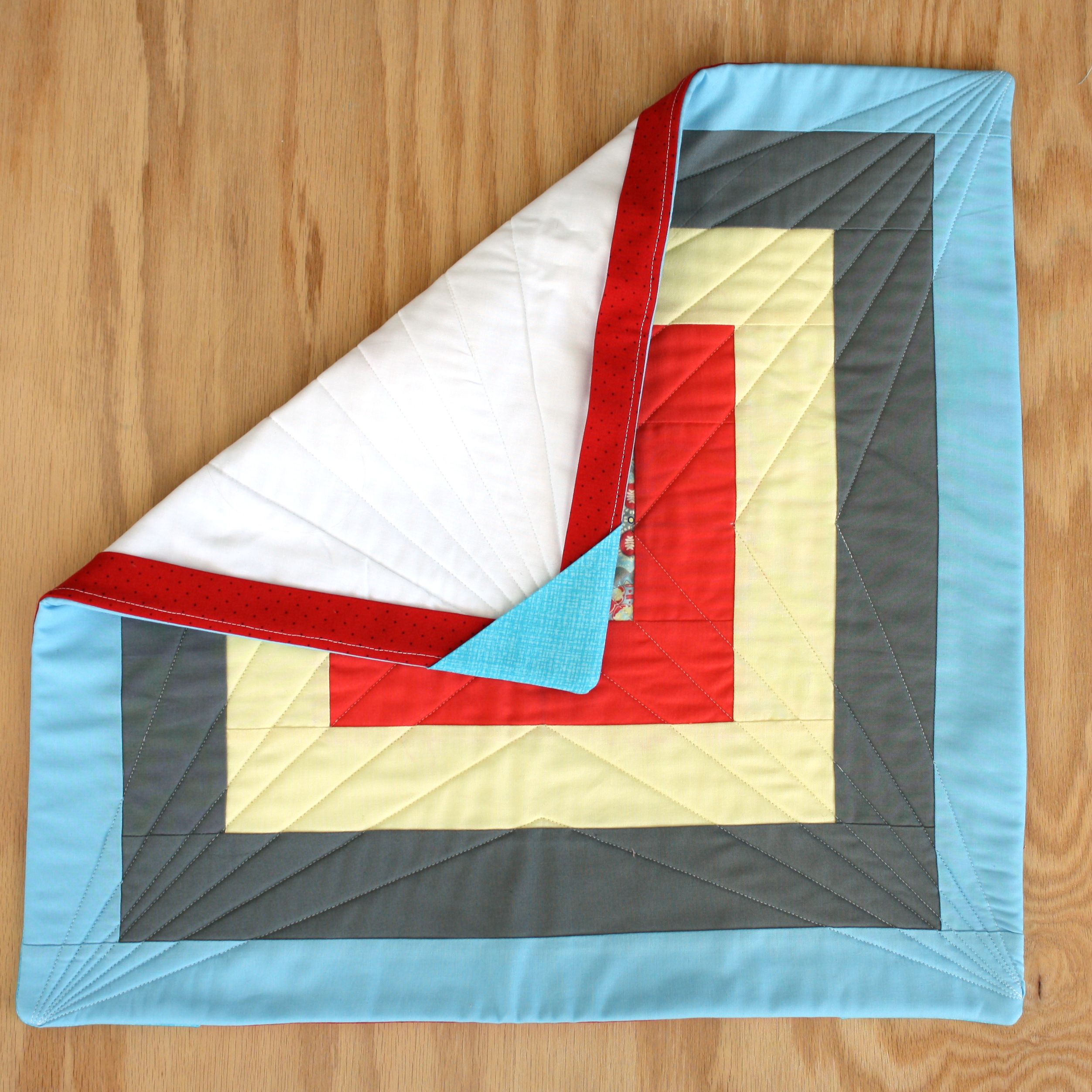 Preparing The Quilt For Facing