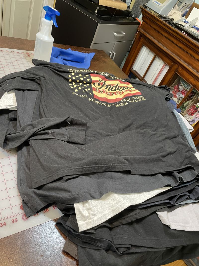 Prepping Your T-Shirts