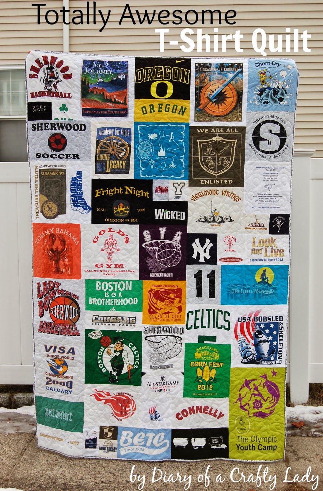Quilting The T-Shirt Quilt