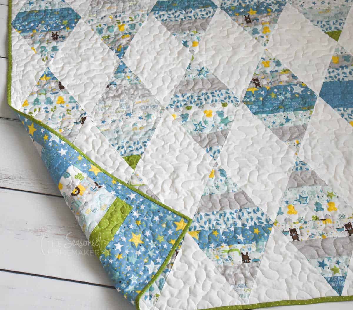 Quilting The Triangle Quilt