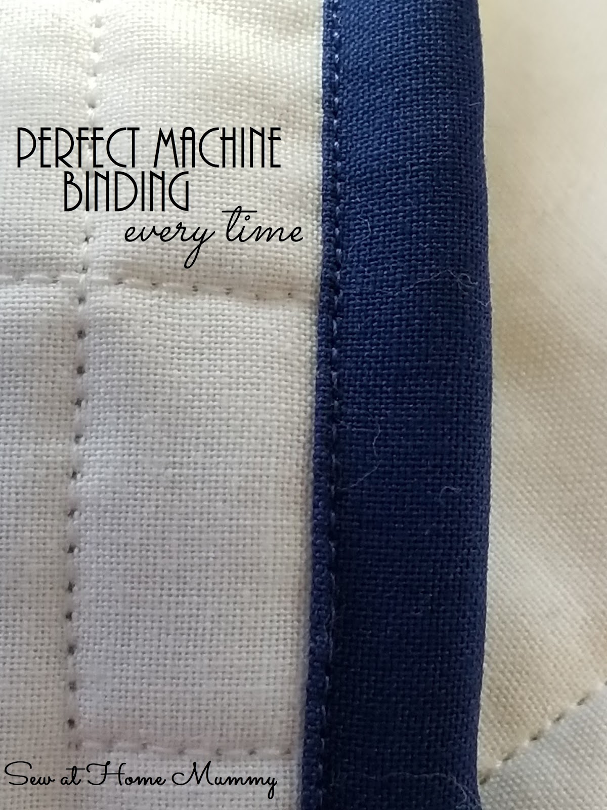 Sewing The Blind Stitch On Quilt Binding