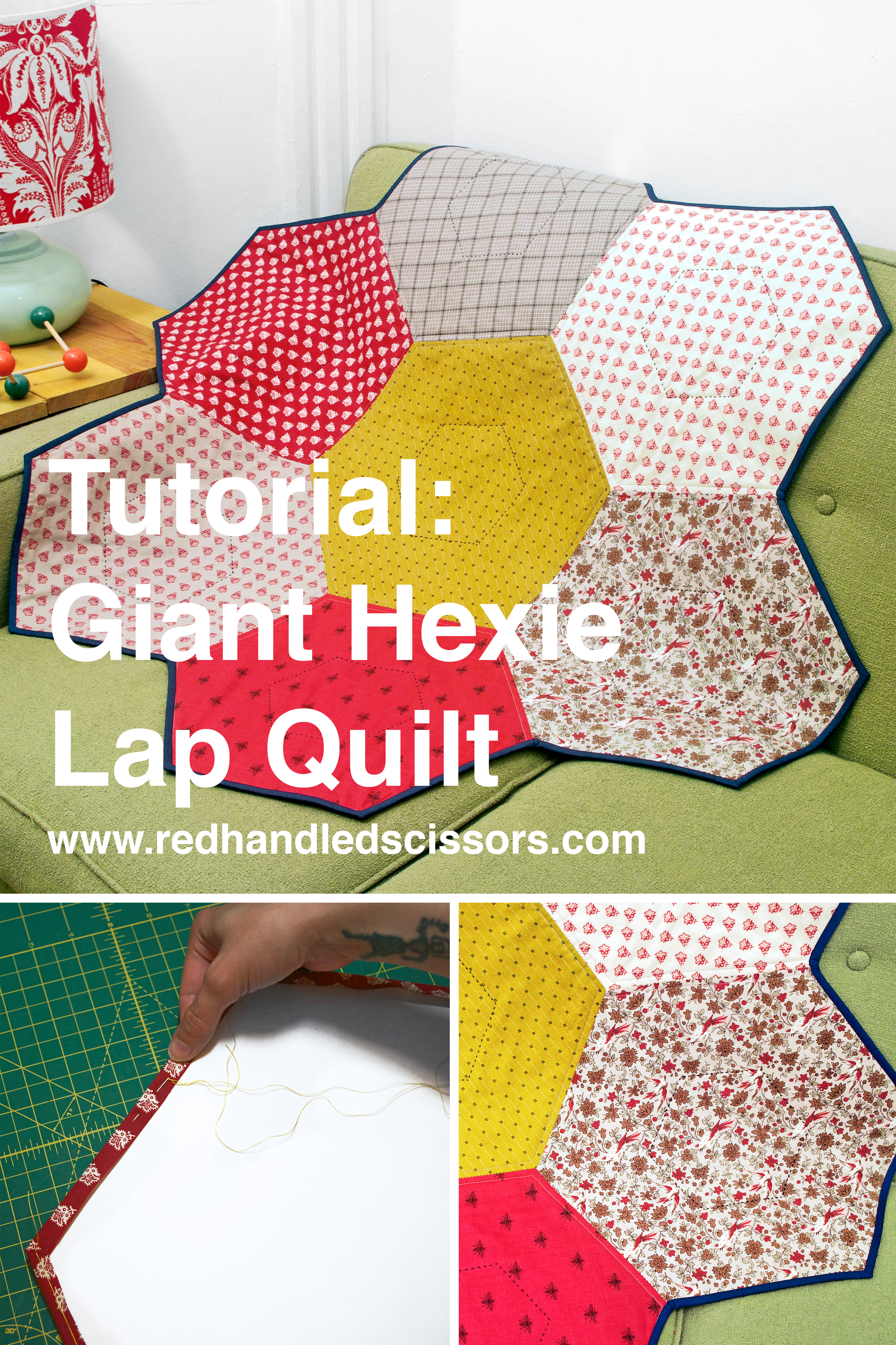 Step 3: Assembling The Hexagon Quilt Template