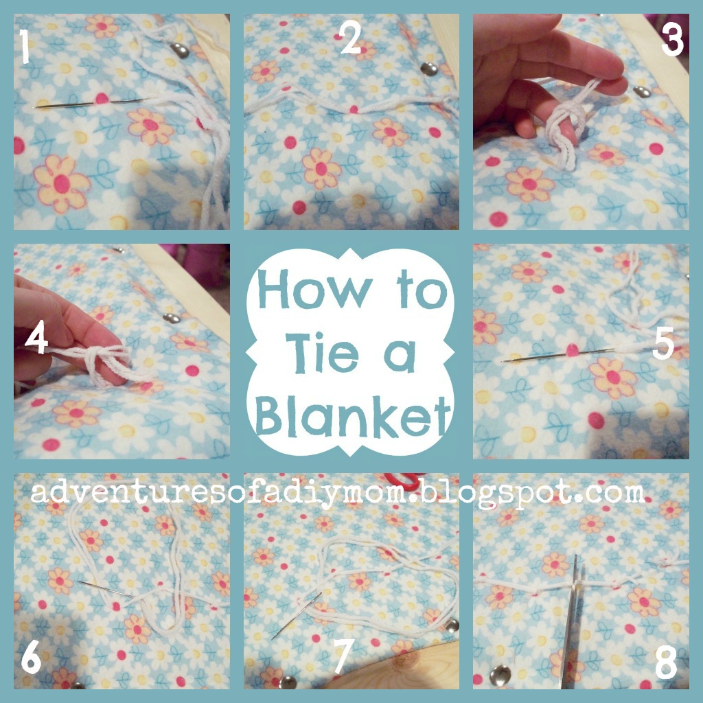 Step-By-Step Guide For Tying A Quilt On A Frame