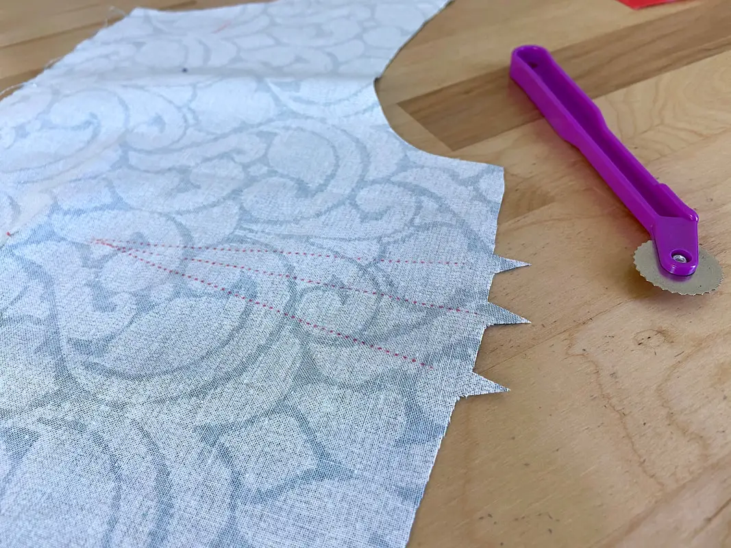 Transferring The Template To Fabric