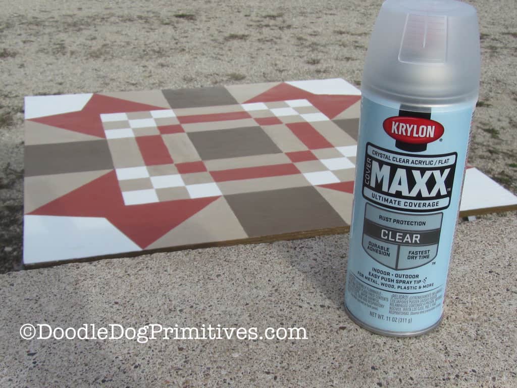 What Clear Coat To Use On A Barn Quilt