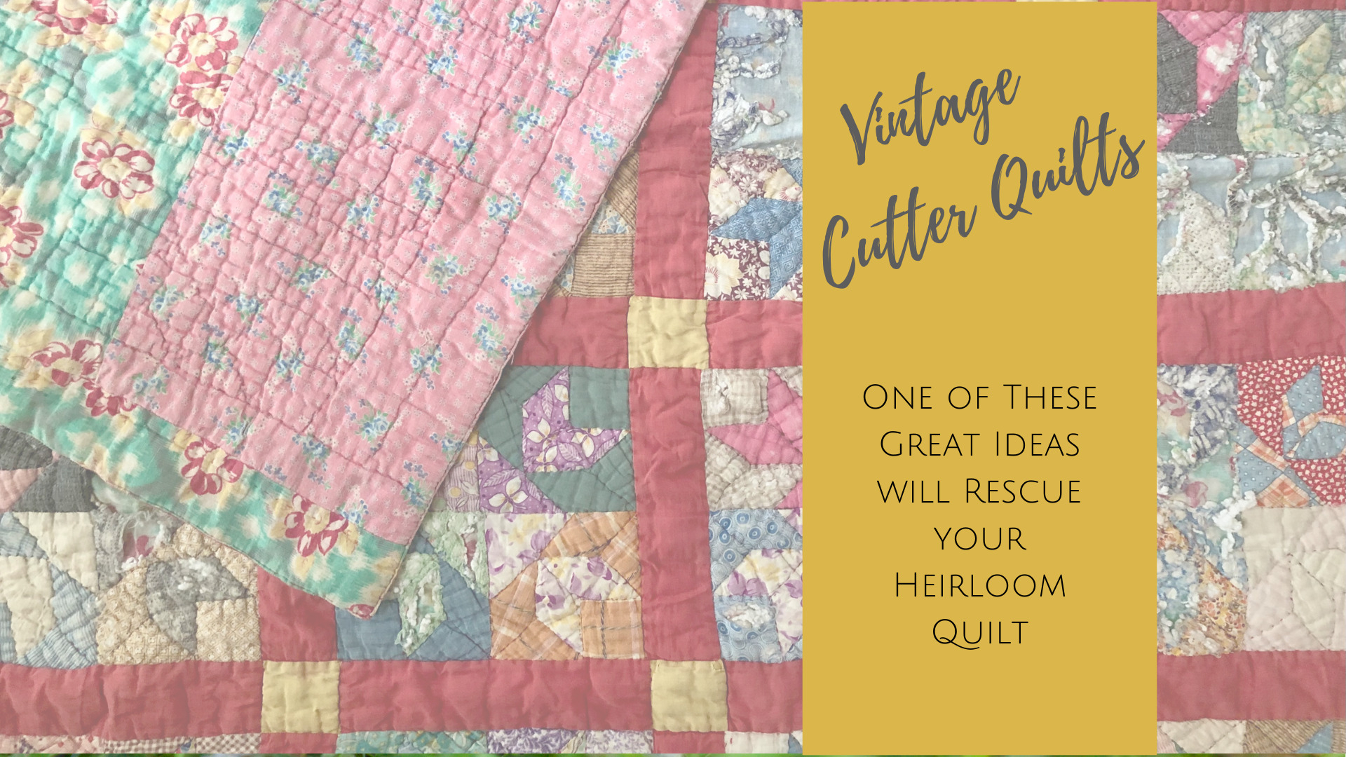 What Does Cutter Quilt Mean?