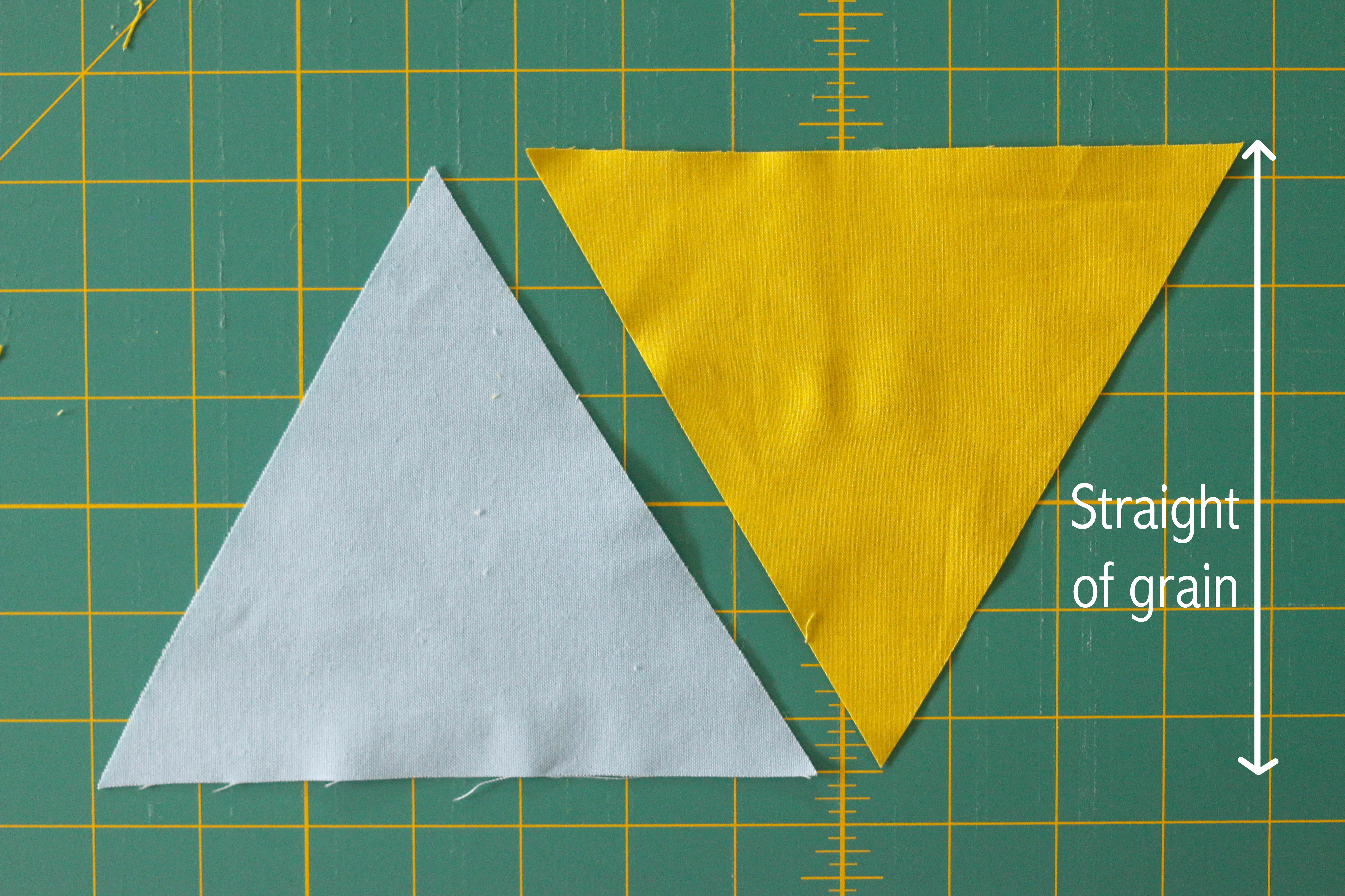 What Is The Best Way To Piece Together The Triangle Quilt Blocks?