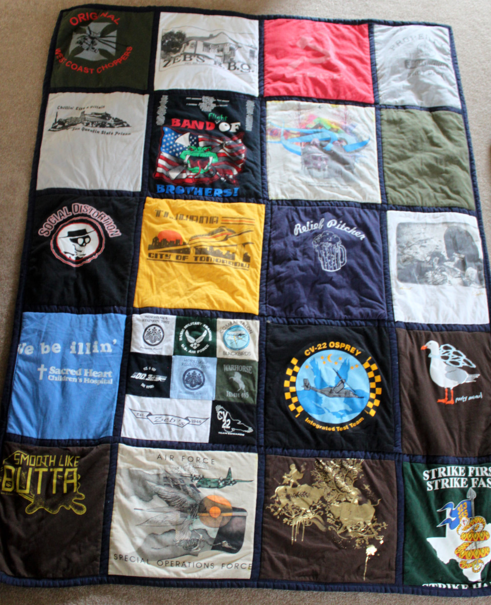 What You Need For A T-Shirt Quilt